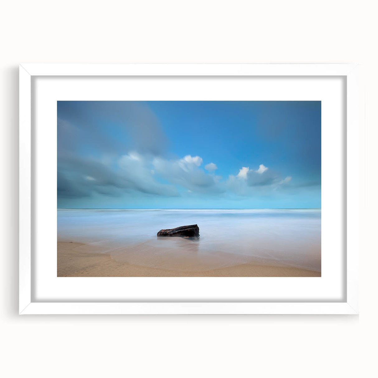 Tranquil Seascape - Minimalist Beach Fine Art Photography