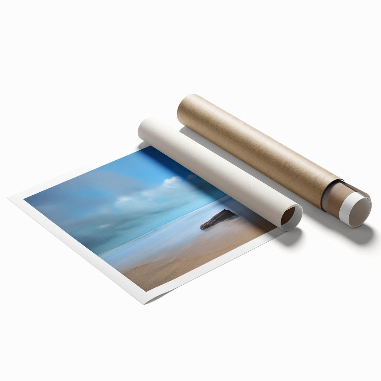Tranquil Seascape - Minimalist Beach Fine Art Photography