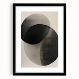 Contemporary Minimalist Wall Art – Overlapping Geometric Circle Design