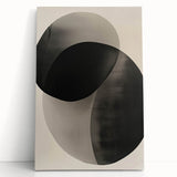 Contemporary Minimalist Wall Art – Overlapping Geometric Circle Design