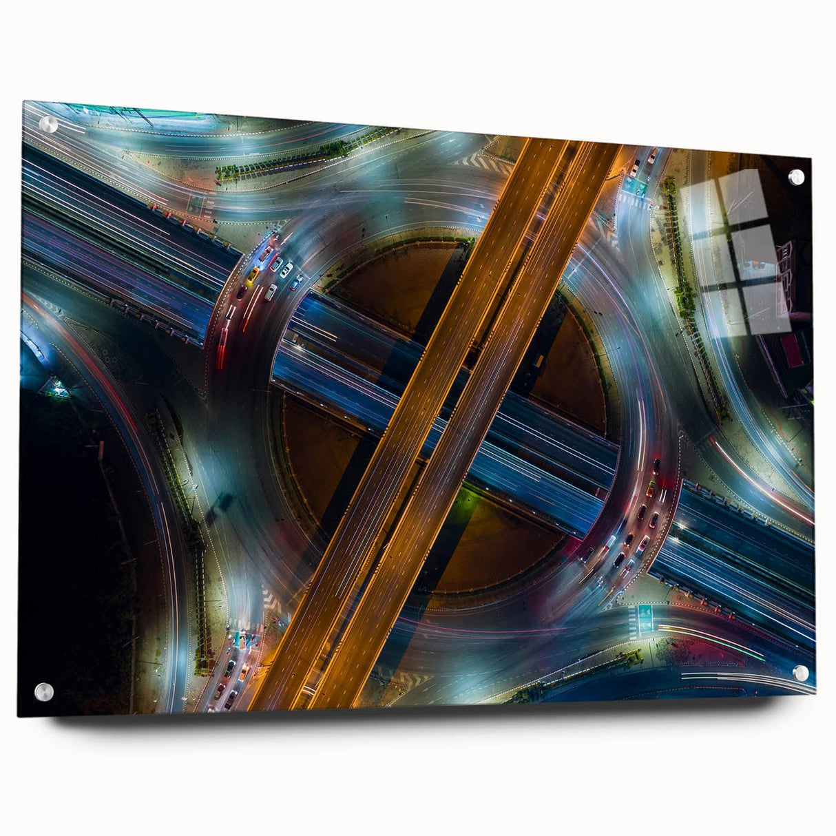 Urban Architectural Photography – Futuristic City Highway Print