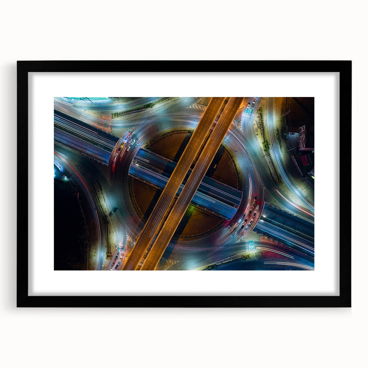Urban Architectural Photography – Futuristic City Highway Print