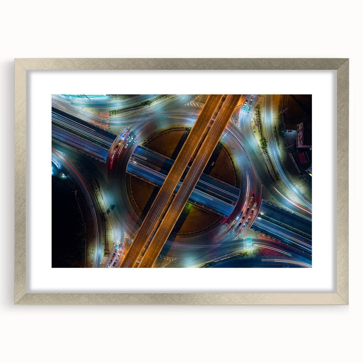 Urban Architectural Photography – Futuristic City Highway Print