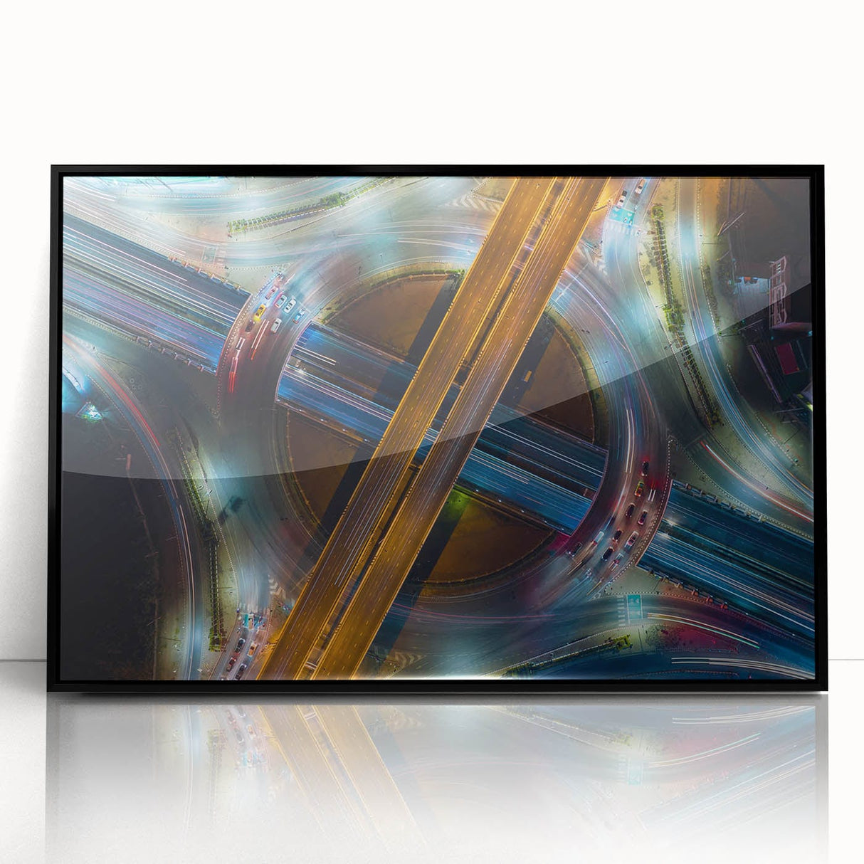 Urban Architectural Photography – Futuristic City Highway Print