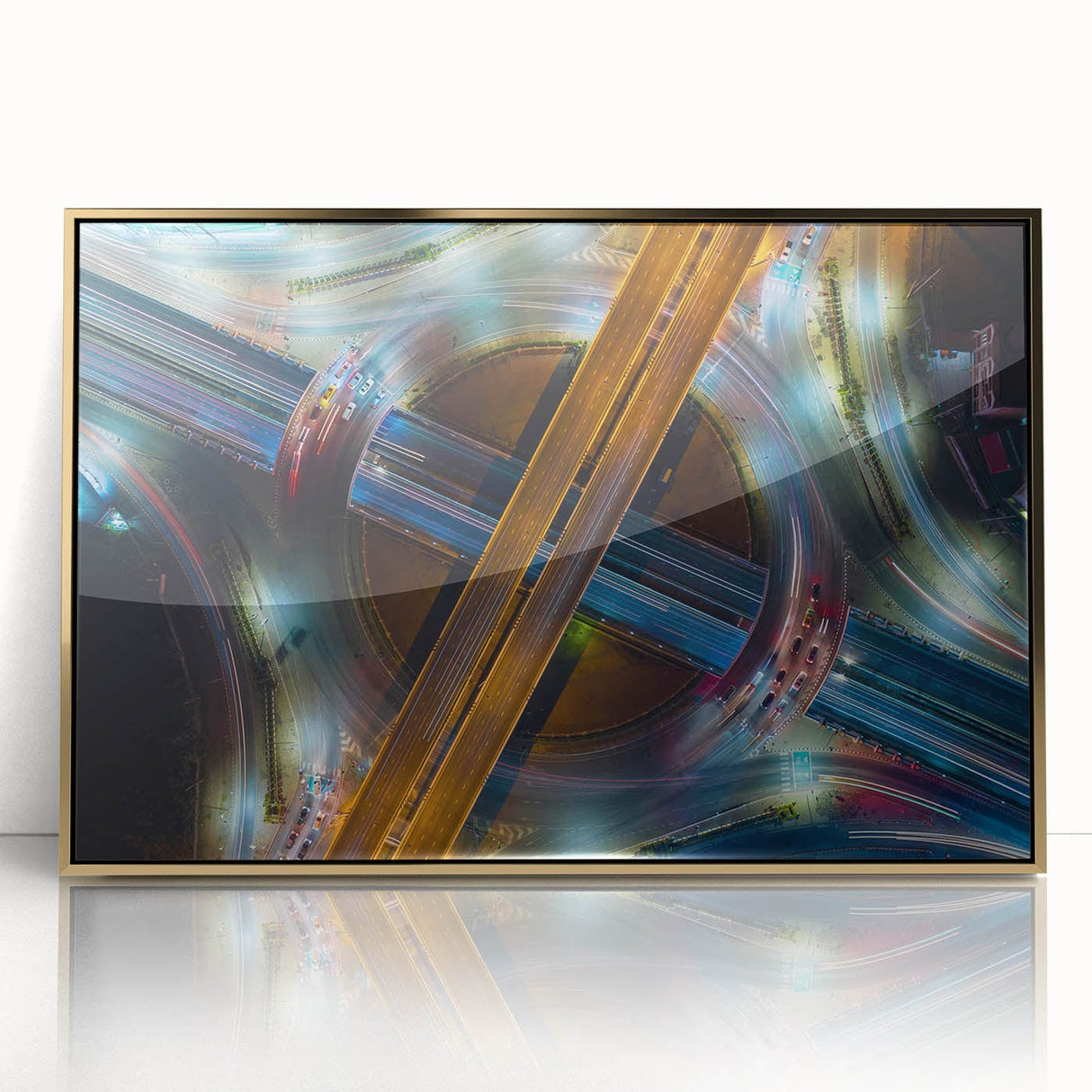 Urban Architectural Photography – Futuristic City Highway Print