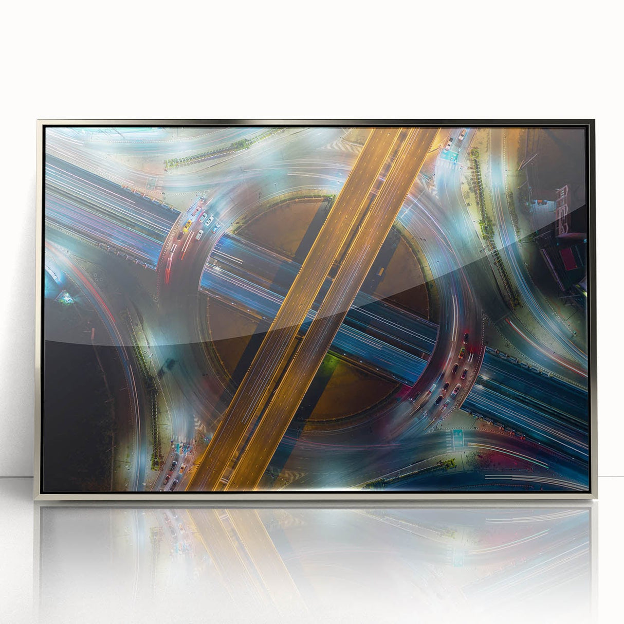 Urban Architectural Photography – Futuristic City Highway Print