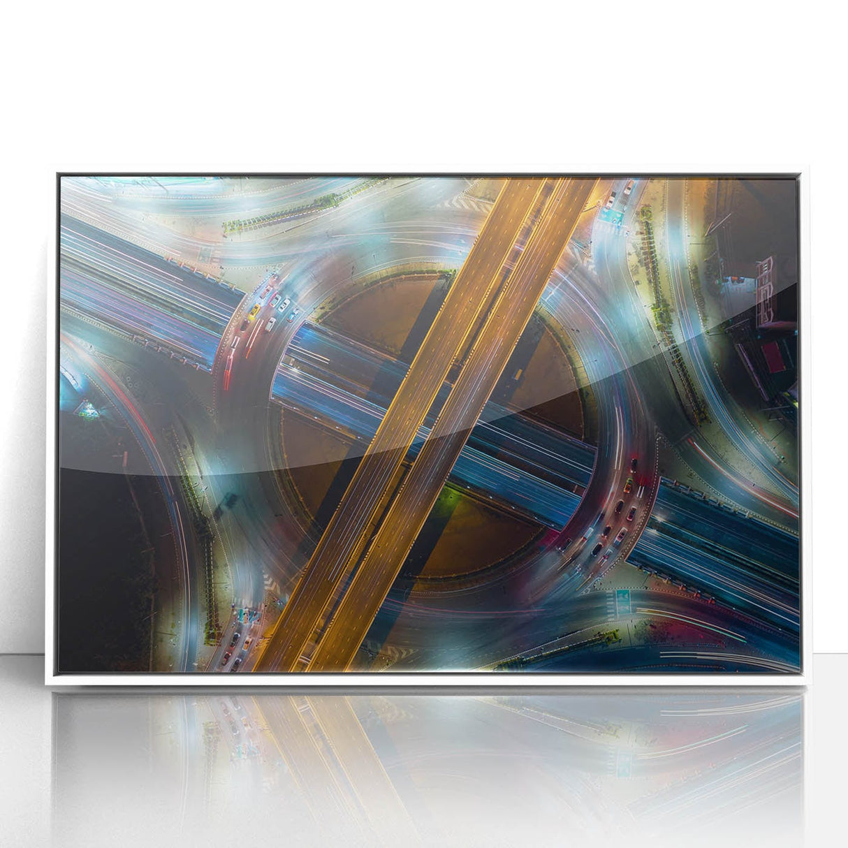Urban Architectural Photography – Futuristic City Highway Print