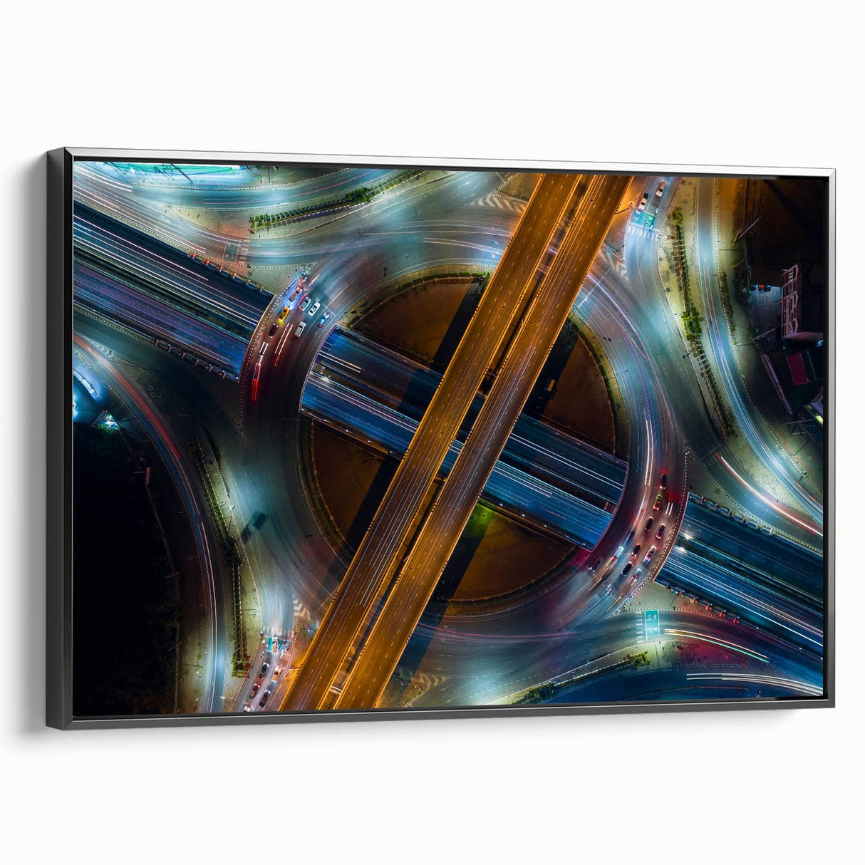 Urban Architectural Photography – Futuristic City Highway Print
