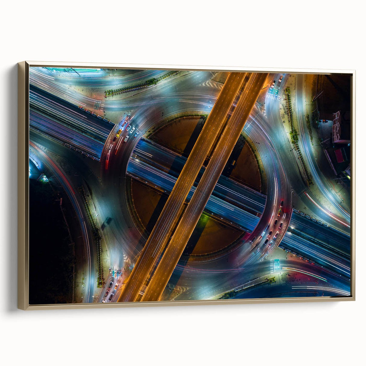 Urban Architectural Photography – Futuristic City Highway Print