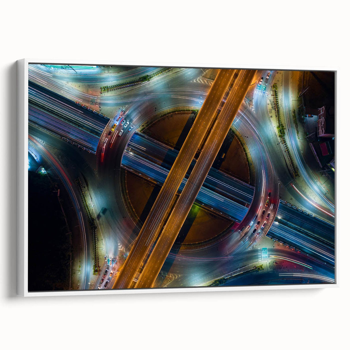 Urban Architectural Photography – Futuristic City Highway Print