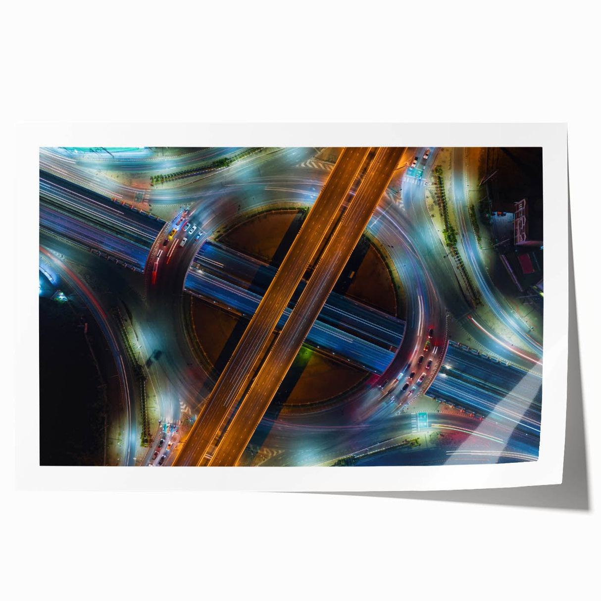 Urban Architectural Photography – Futuristic City Highway Print