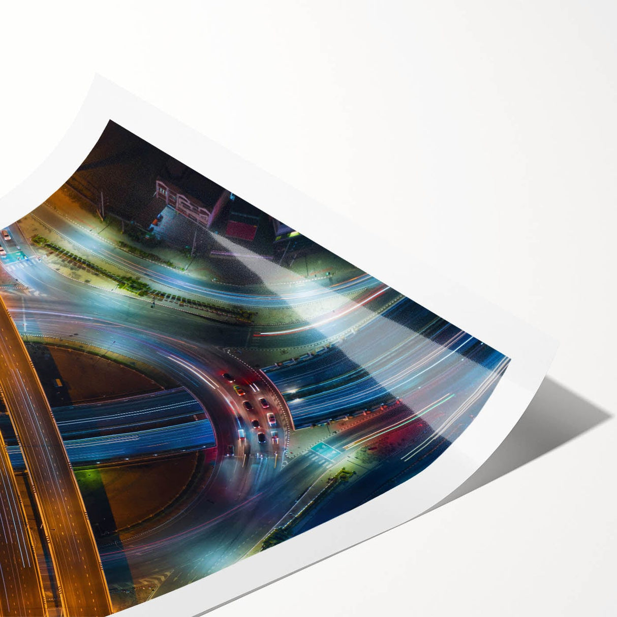 Urban Architectural Photography – Futuristic City Highway Print