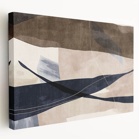 Earthen Harmony Abstracts – Neutral Modern Abstract Wall Art