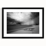 Dramatic Coastal Storm - Black & White Fine Art Photography