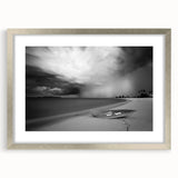 Dramatic Coastal Storm - Black & White Fine Art Photography