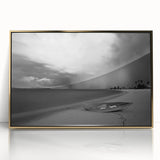 Dramatic Coastal Storm - Black & White Fine Art Photography