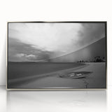 Dramatic Coastal Storm - Black & White Fine Art Photography