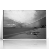 Dramatic Coastal Storm - Black & White Fine Art Photography