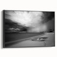 Dramatic Coastal Storm - Black & White Fine Art Photography