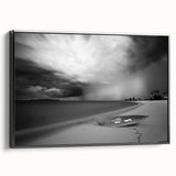 Dramatic Coastal Storm - Black & White Fine Art Photography