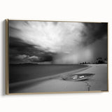 Dramatic Coastal Storm - Black & White Fine Art Photography