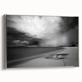 Dramatic Coastal Storm - Black & White Fine Art Photography