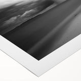 Dramatic Coastal Storm - Black & White Fine Art Photography