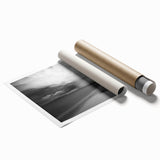 Dramatic Coastal Storm - Black & White Fine Art Photography