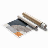 Earthen Harmony Abstracts – Contemporary Earth Tone Wall Art