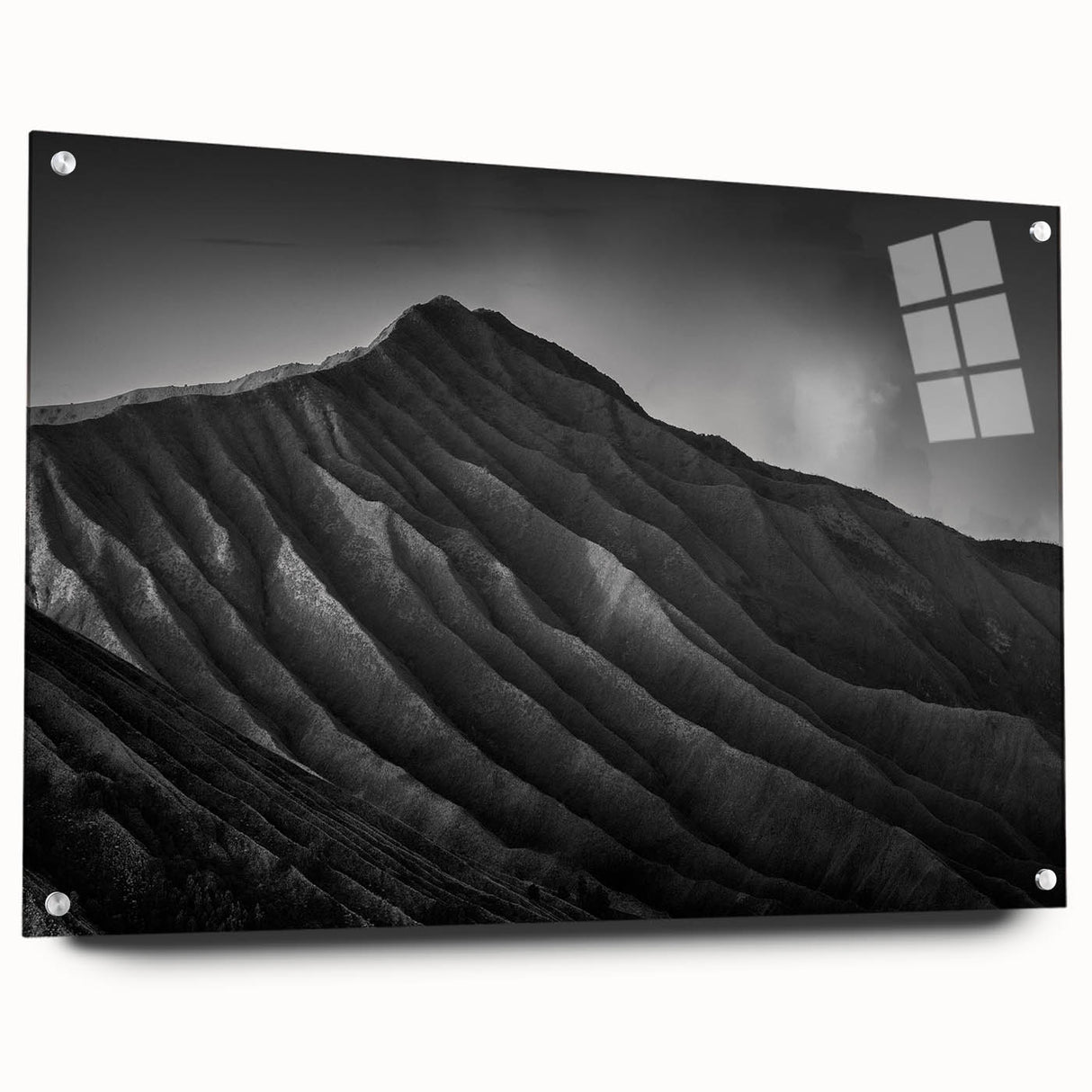 Rugged Mountain Ridges - Black & White Fine Art Photography