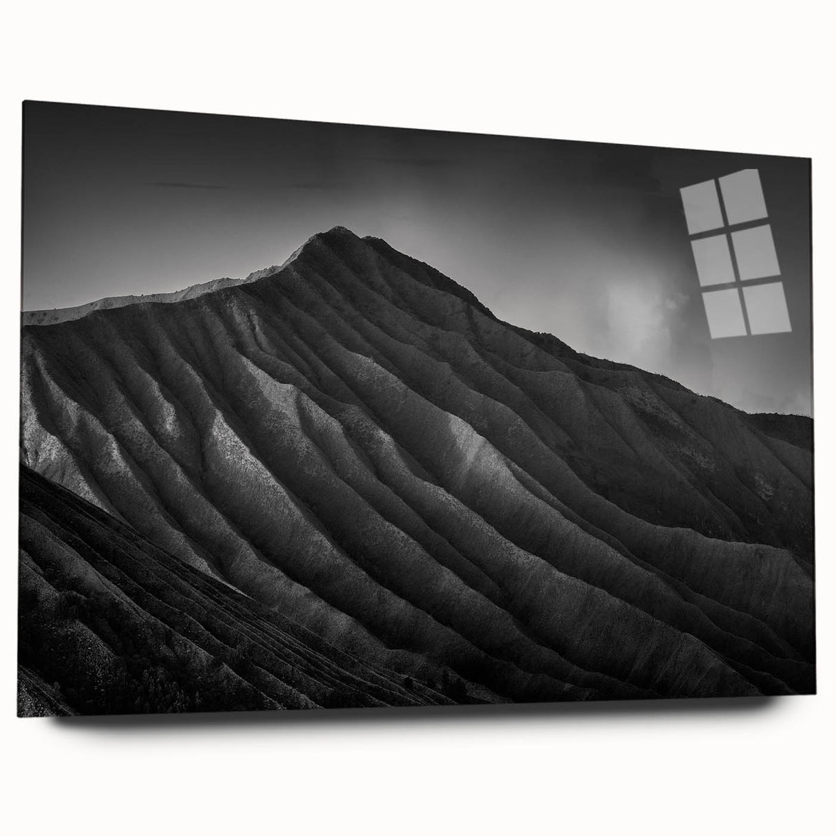Rugged Mountain Ridges - Black & White Fine Art Photography