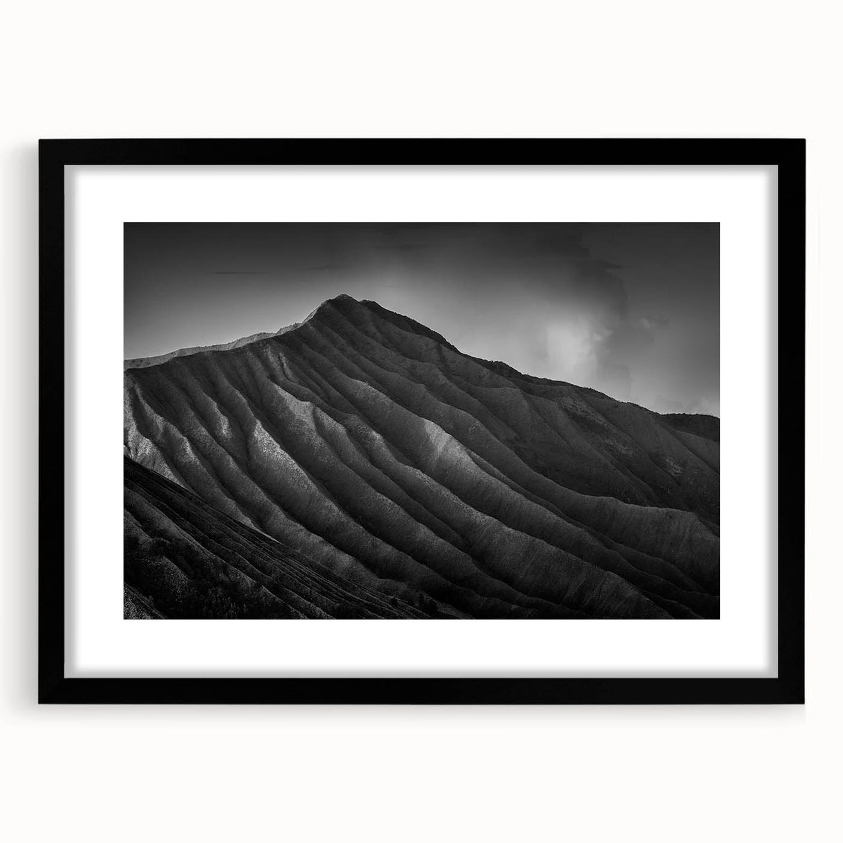 Rugged Mountain Ridges - Black & White Fine Art Photography