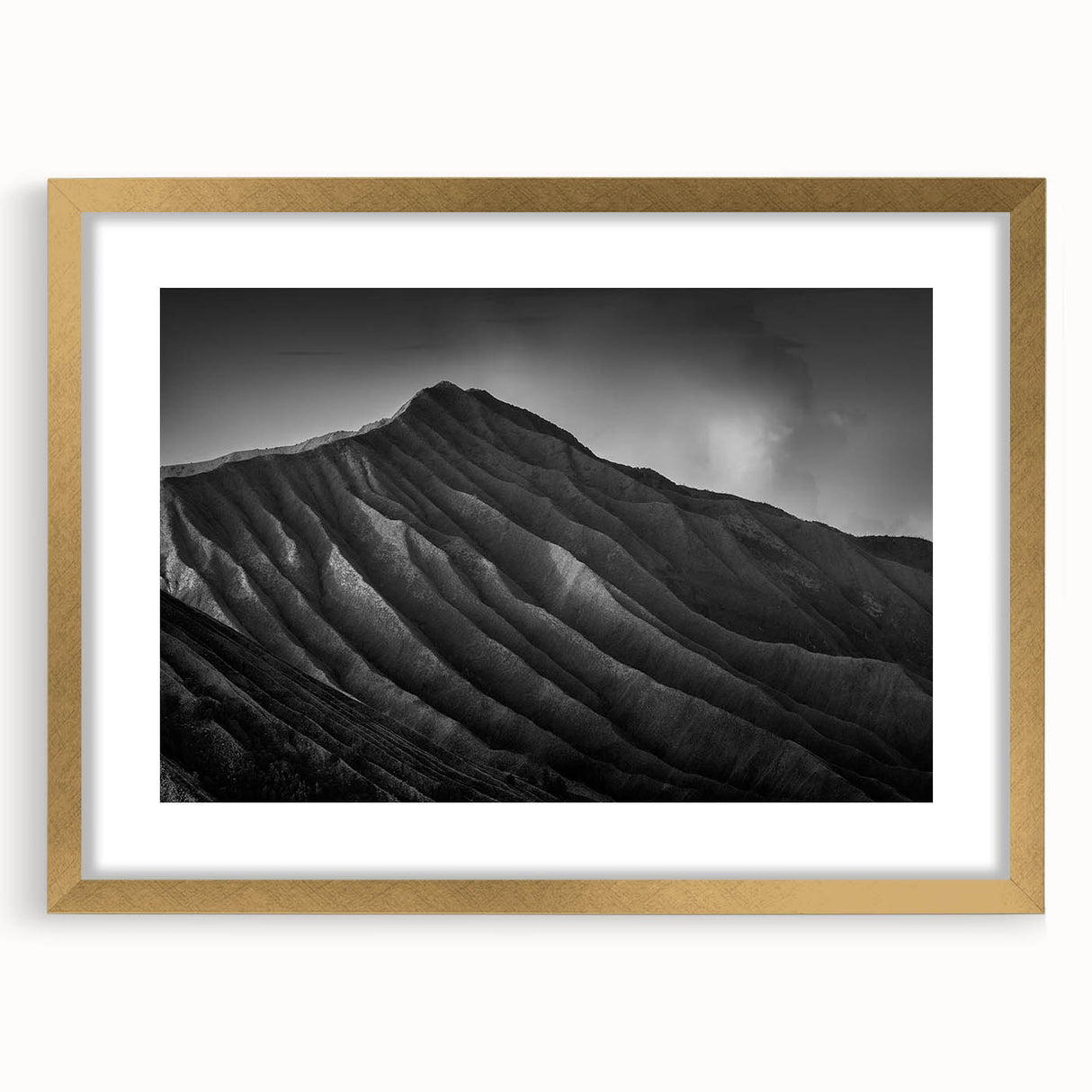 Rugged Mountain Ridges - Black & White Fine Art Photography