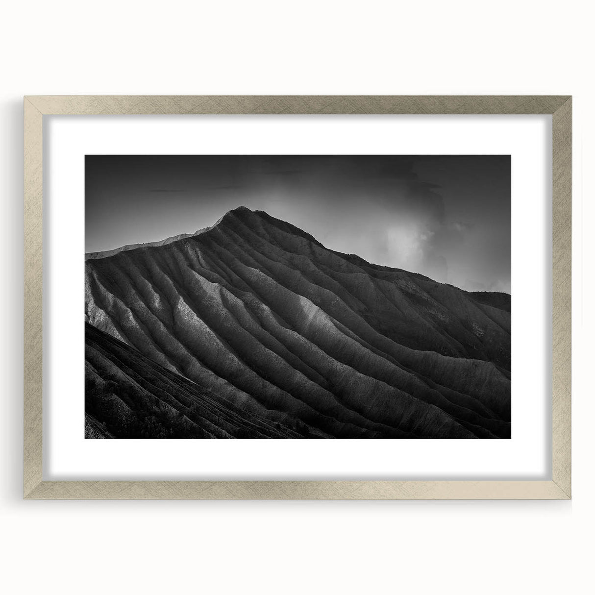 Rugged Mountain Ridges - Black & White Fine Art Photography