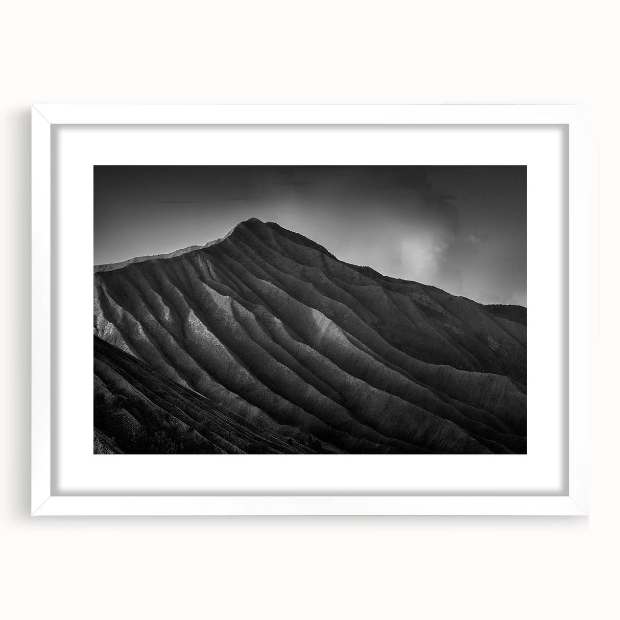 Rugged Mountain Ridges - Black & White Fine Art Photography