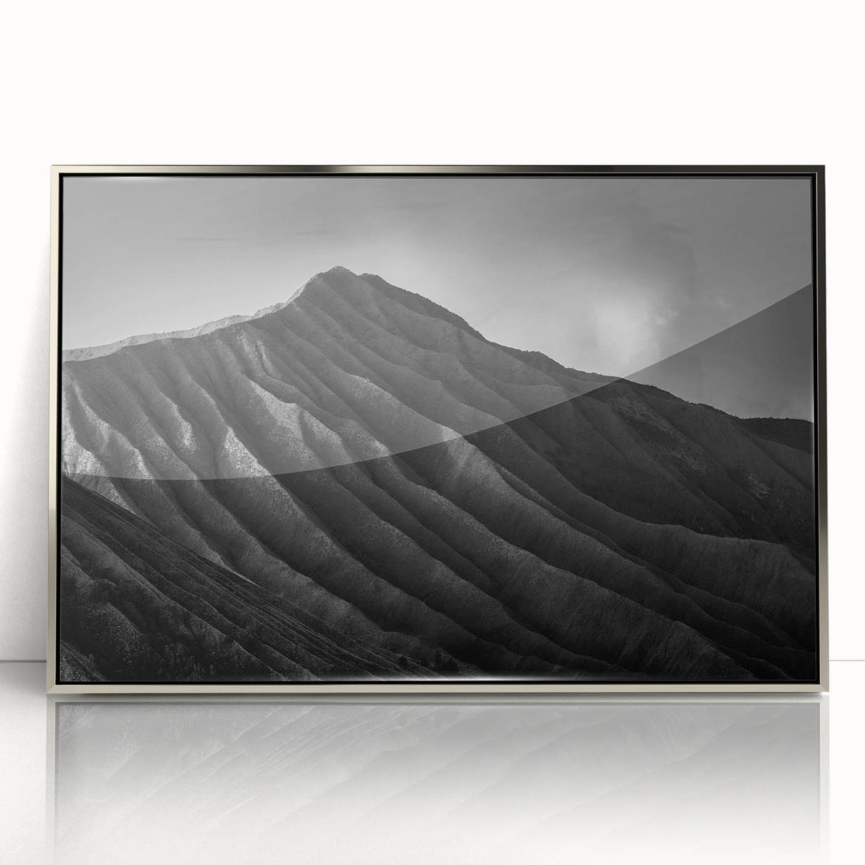 Rugged Mountain Ridges - Black & White Fine Art Photography
