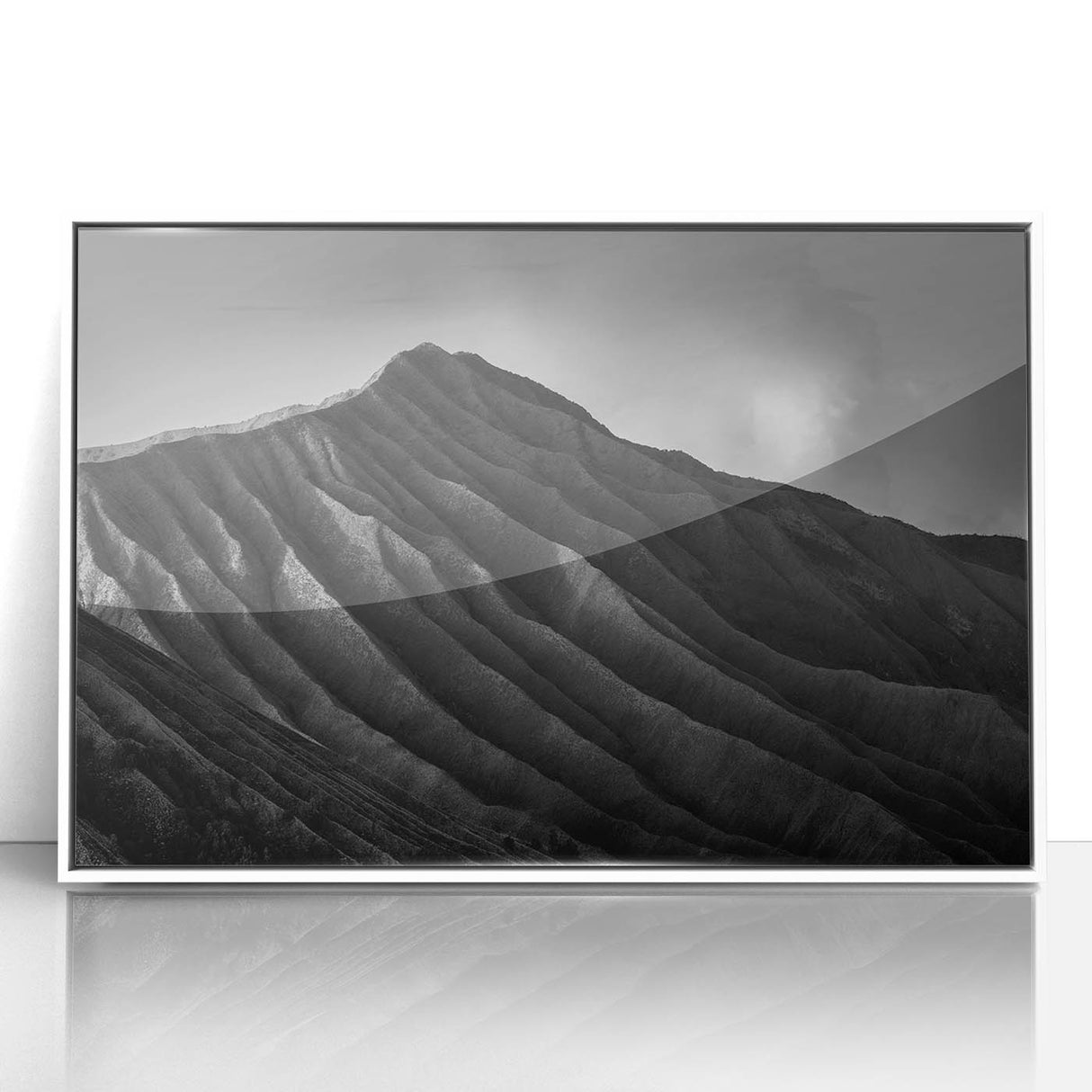Rugged Mountain Ridges - Black & White Fine Art Photography