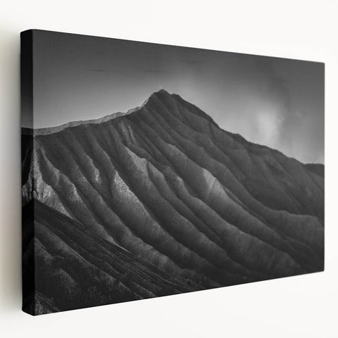 Rugged Mountain Ridges - Black & White Fine Art Photography