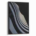 Urban Architectural Wall Art – Curved High-Rise Minimalist Print