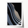 Urban Architectural Wall Art – Curved High-Rise Minimalist Print