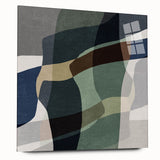 Earthen Harmony Abstracts – Neutral Green Modern Wall Art