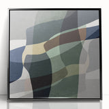 Earthen Harmony Abstracts – Neutral Green Modern Wall Art