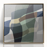 Earthen Harmony Abstracts – Neutral Green Modern Wall Art