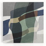 Earthen Harmony Abstracts – Neutral Green Modern Wall Art