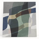 Earthen Harmony Abstracts – Neutral Green Modern Wall Art