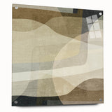 Earthen Harmony Abstracts – Minimalist Earth Tone Wall Art