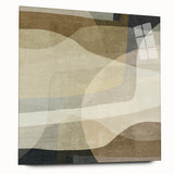 Earthen Harmony Abstracts – Minimalist Earth Tone Wall Art