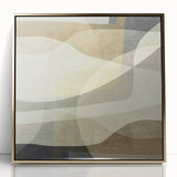 Earthen Harmony Abstracts – Minimalist Earth Tone Wall Art