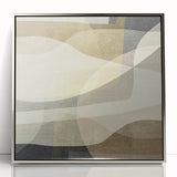 Earthen Harmony Abstracts – Minimalist Earth Tone Wall Art