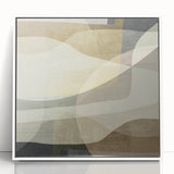 Earthen Harmony Abstracts – Minimalist Earth Tone Wall Art